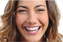 Woman smiling